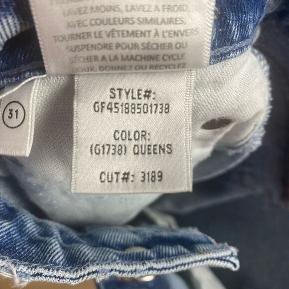 GRLFRND Karolina High Rise Straight Crop in Queens - Picture 12 of 12